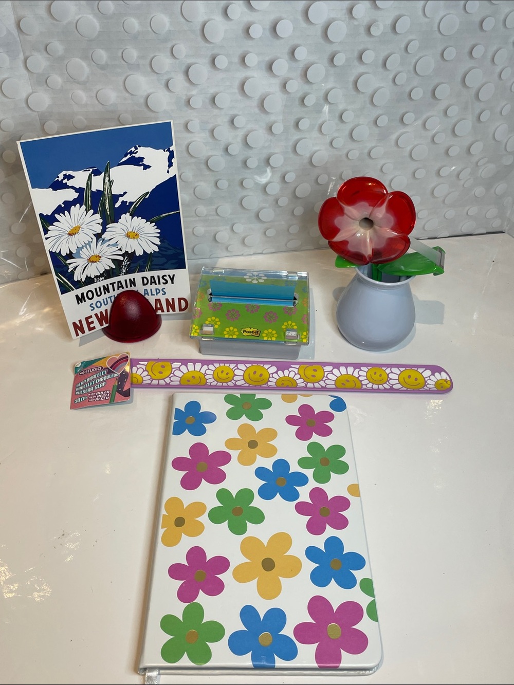 Hybrid Work Office Glowup🌸Floral stationery bundle